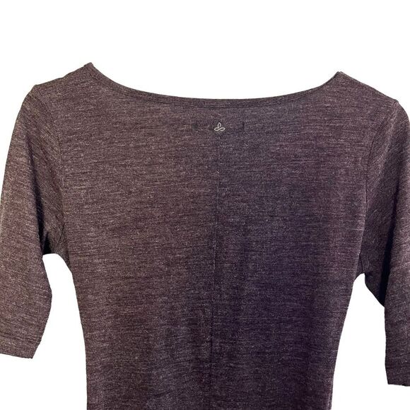 Prana Nadia Wool Blend Faux Wrap Dress S - Picture 6 of 7